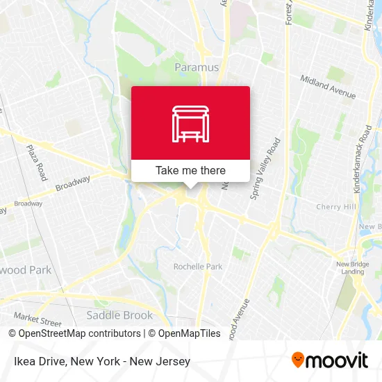 Ikea Drive map