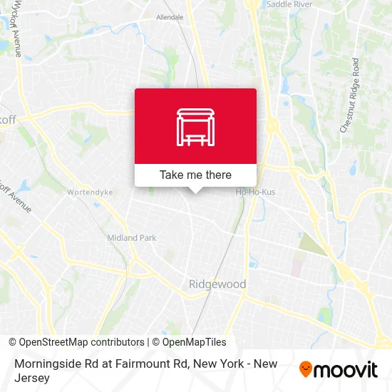 Morningside Rd at Fairmount Rd map