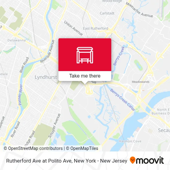 Rutherford Ave at Polito Ave map