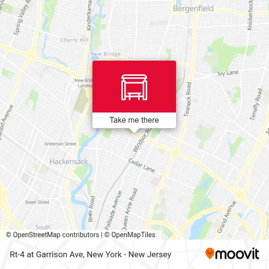 Rt-4 at Garrison Ave map