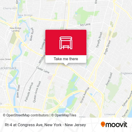 Rt-4 at Congress Ave map