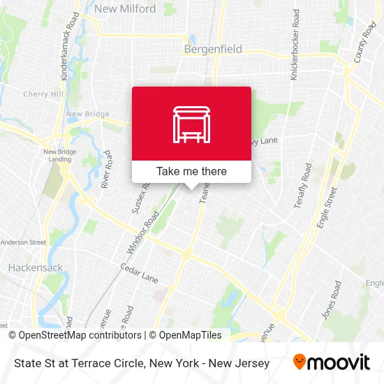 State St at Terrace Circle map