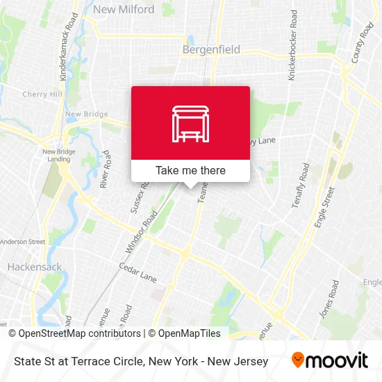 State St at Terrace Circle map