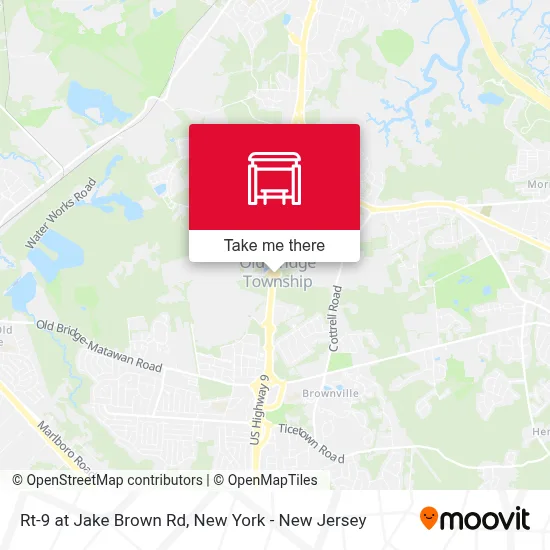 Rt-9 at Jake Brown Rd map