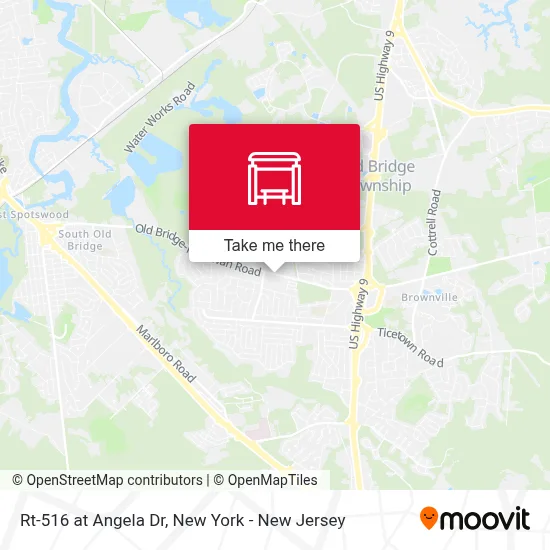 Rt-516 at Angela Dr map
