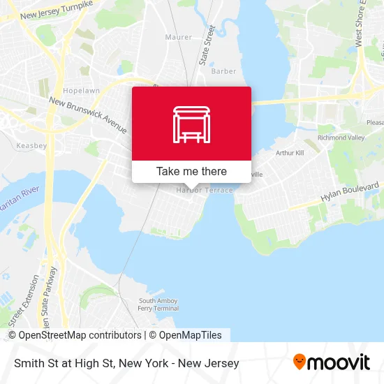 Smith St at High St map