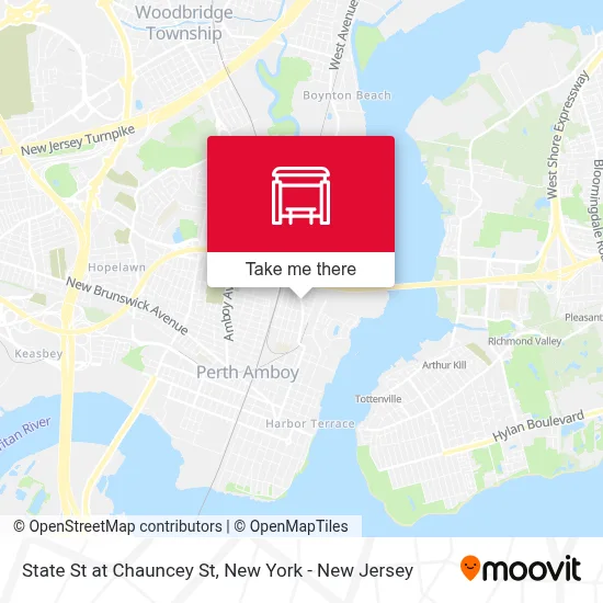 State St at Chauncey St map