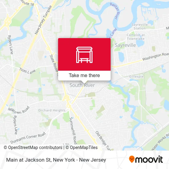 Main at Jackson St map