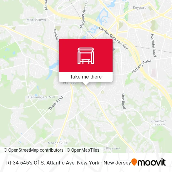 Rt-34 545's Of S. Atlantic Ave map
