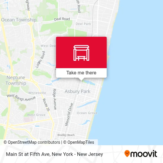 Main St at Fifth Ave map