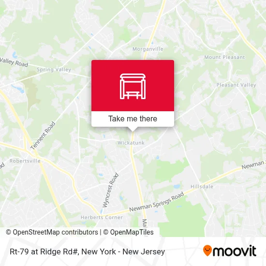 Rt-79 at Ridge Rd# map