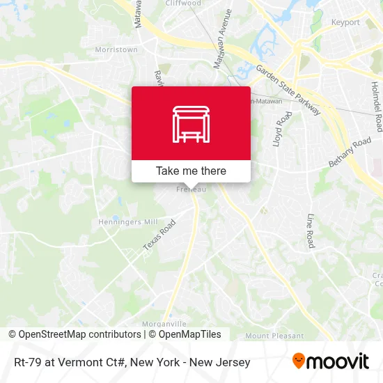 Rt-79 at Vermont Ct# map