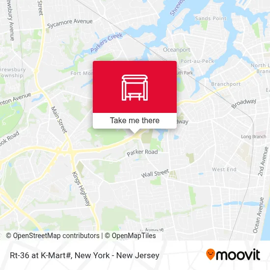 Rt-36 at K-Mart# map