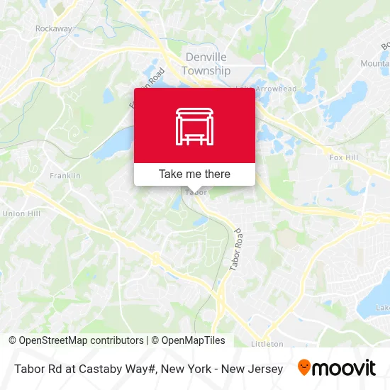 Tabor Rd at Castaby Way# map
