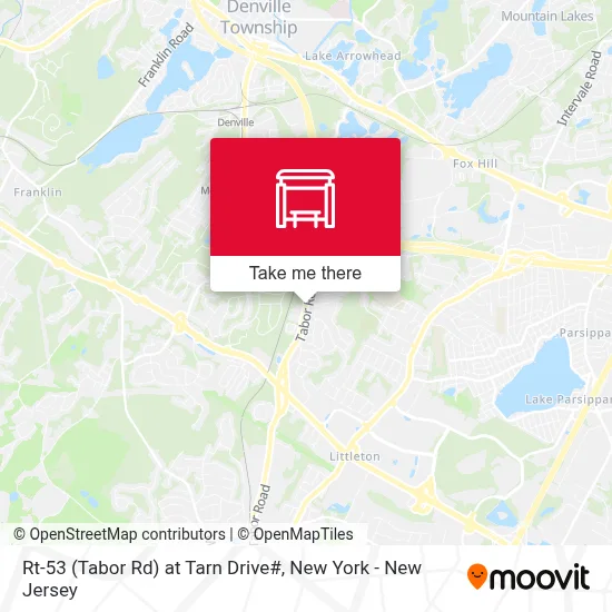 Rt-53 (Tabor Rd) at Tarn Drive# map