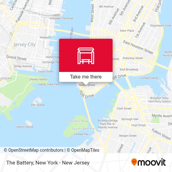 The Battery map