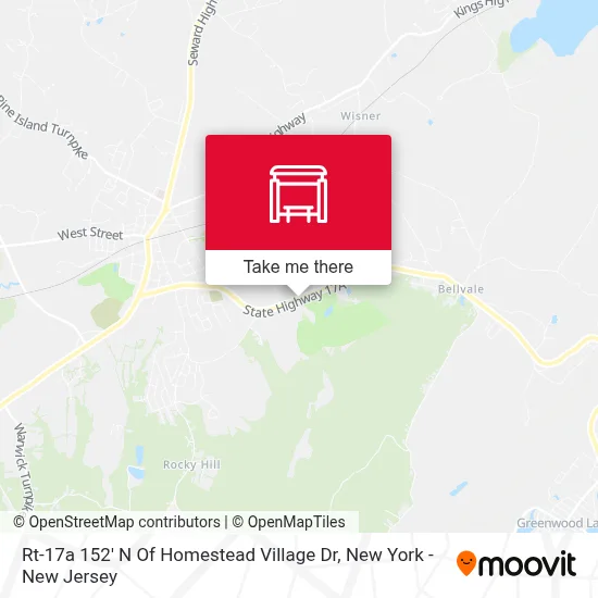 Rt-17a 152' N Of Homestead Village Dr map