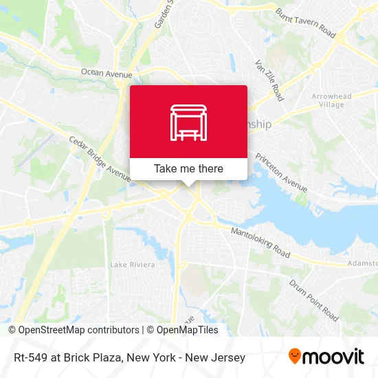Rt-549 at Brick Plaza map