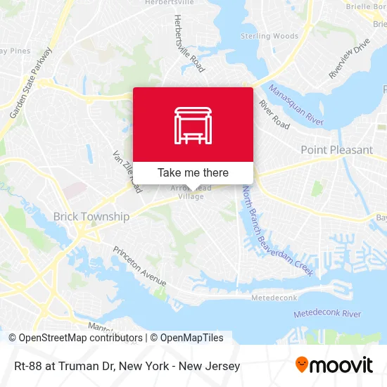 Rt-88 at Truman Dr map