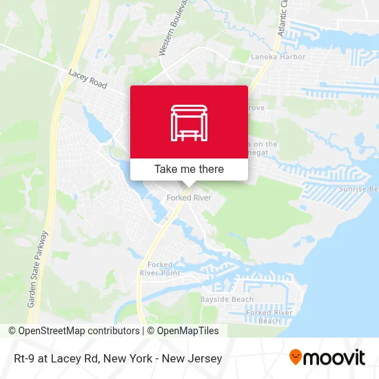 Rt-9 at Lacey Rd map