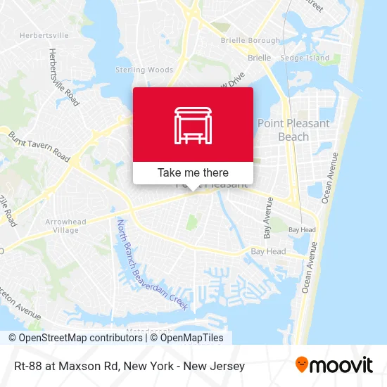 Rt-88 at Maxson Rd map