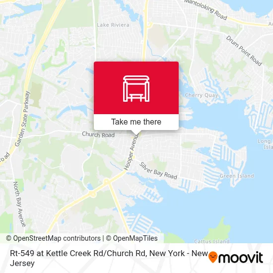 Rt-549 at Kettle Creek Rd / Church Rd map