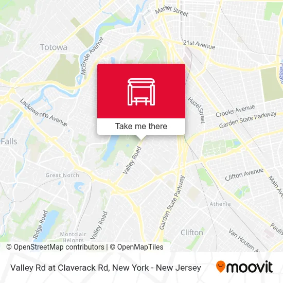 Valley Rd at Claverack Rd map