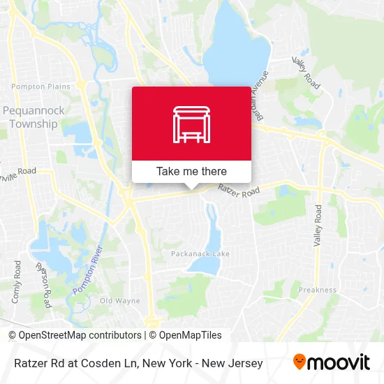 Ratzer Rd at Cosden Ln map