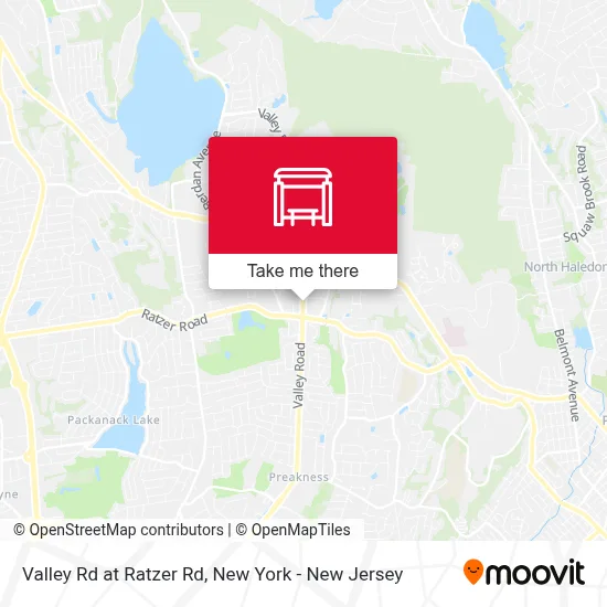Valley Rd at Ratzer Rd map
