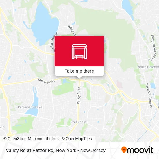 Valley Rd at Ratzer Rd map
