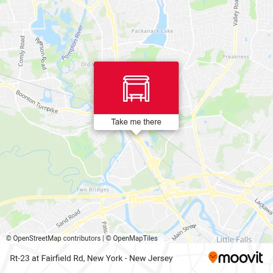 Rt-23 at Fairfield Rd map