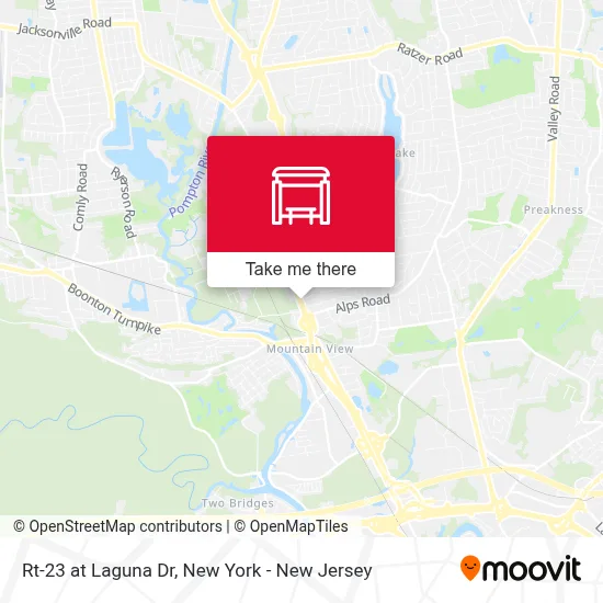 Rt-23 at Laguna Dr map