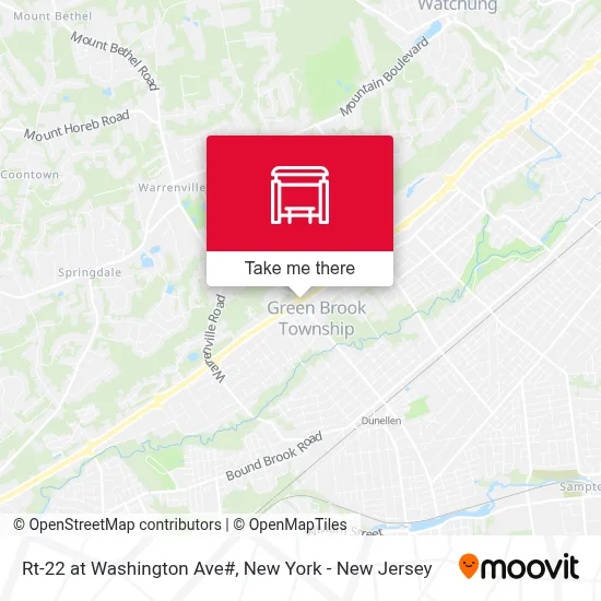 Rt-22 at Washington Ave# map