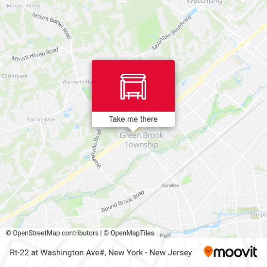 Rt-22 at Washington Ave# map