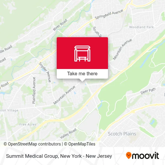 Summit Medical Group map