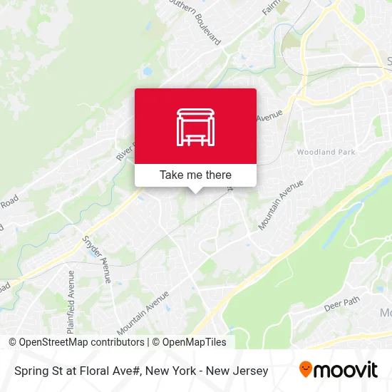 Spring St at Floral Ave# map