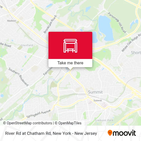 River Rd at Chatham Rd map