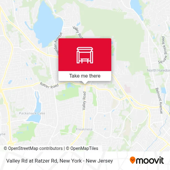 Valley Rd at Ratzer Rd map