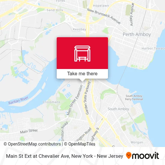 Main St Ext at Chevalier Ave map