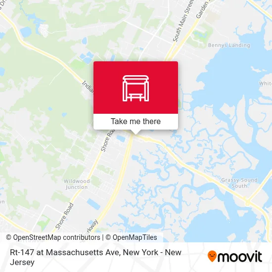 Rt-147 at Massachusetts Ave map