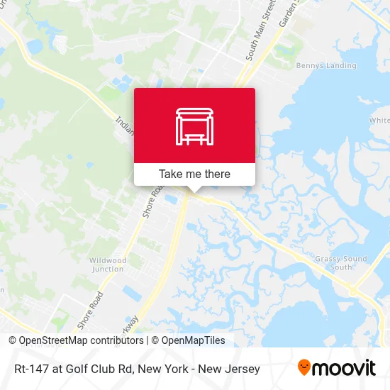 Rt-147 at Golf Club Rd map