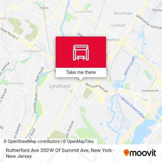 Rutherford Ave 350'W Of Summit Ave map