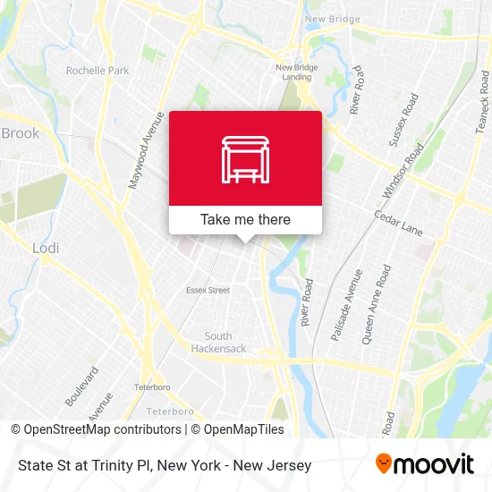 State St at Trinity Pl map