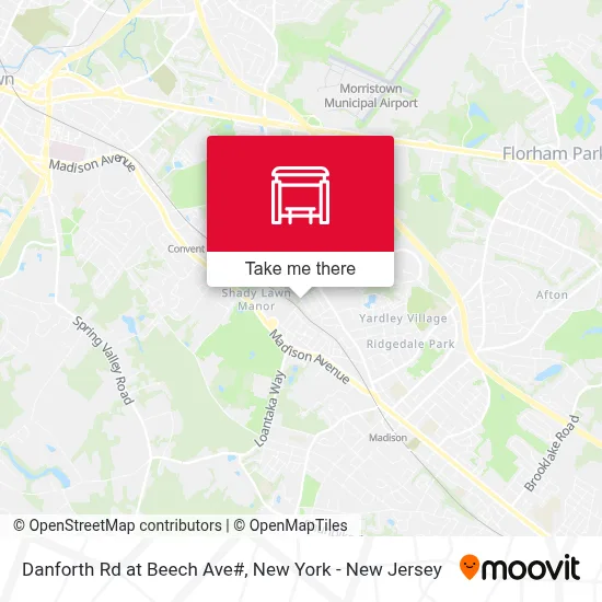 Danforth Rd at Beech Ave# map