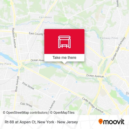 Rt-88 at Aspen Ct map