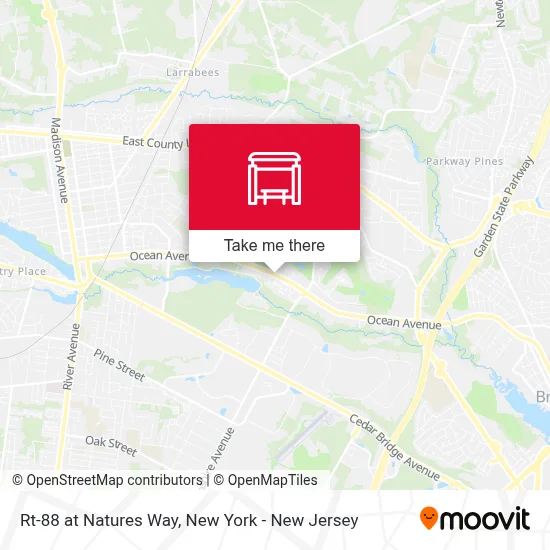 Rt-88 at Natures Way map