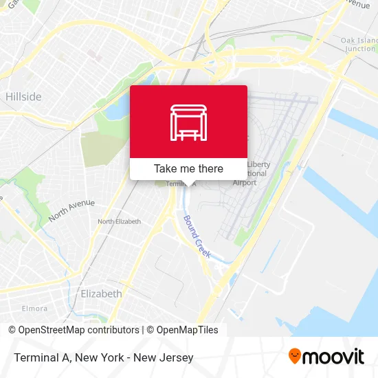 Terminal A map