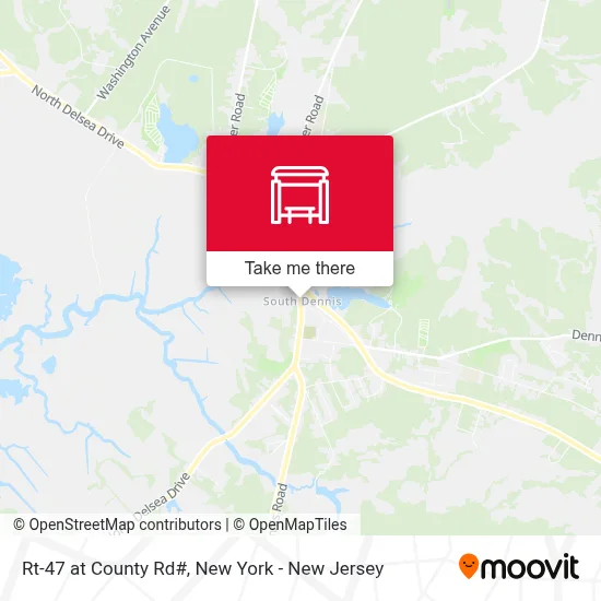 Rt-47 at County Rd# map