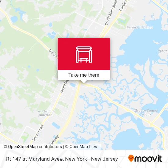 Rt-147 at Maryland Ave# map