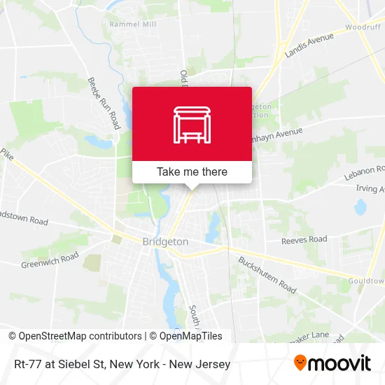Rt-77 at Siebel St map